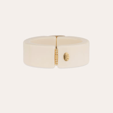 Bracelet Arty acétate - Ivoire - Amazonite - Edition limitée