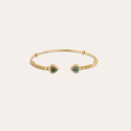 Amore Duality Bangle - Kambaba Jasper