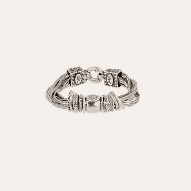Bracelet Jos argenté