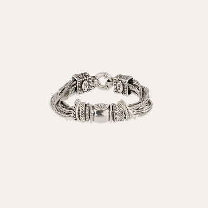 Bracelet Jos argenté