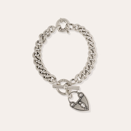 Bracelet Locked argenté