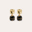Pendientes Rainbow Square modelo pequeño - Balsate Noir