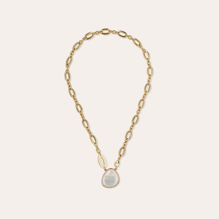 Collier Billy - Nacre blanche