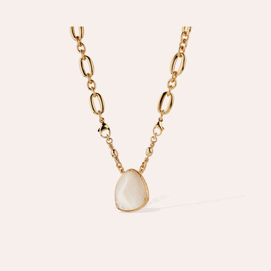 Collier Billy - Nacre blanche