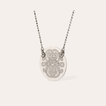 Collar Diva « small size » plateado