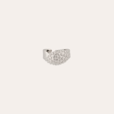 Bague Almara petit modèle argenté