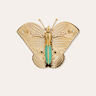 Broche de mariposa