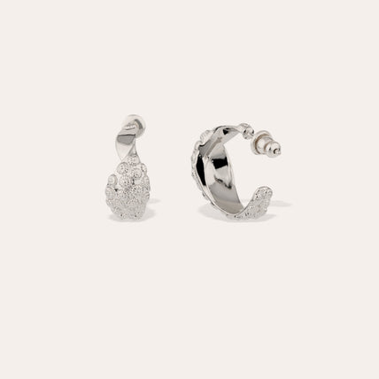 Pendientes de aro Almara « small size » en plata