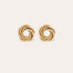 Boucles d'oreilles puce Atika dorées