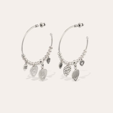 Boucles d'oreilles créoles 