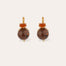 Boucles d'oreilles Décalcia dorées