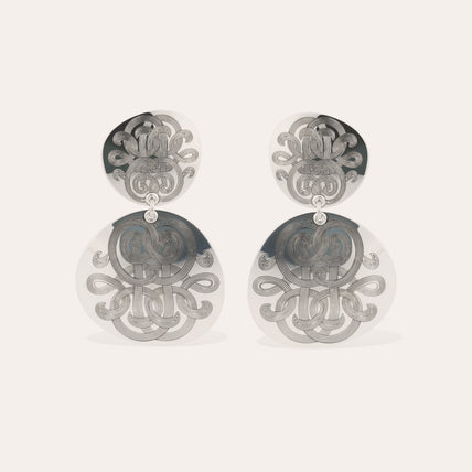 Silver Diva Nuage Earrings