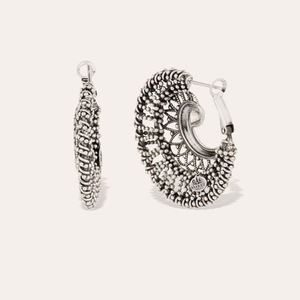 Pendientes Izzia « Large size » en plata