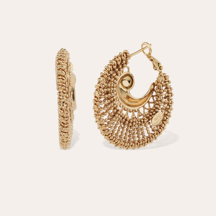 Pendientes Izzia « Large size » dorados