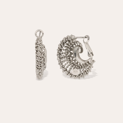 Pendientes Izzia nu small size , plateados
