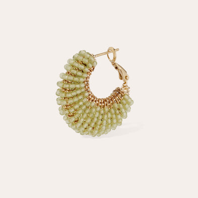 Boucles d'oreilles Izzia petit modèle dorées