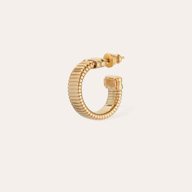 Boucles d'oreilles Milo mini dorées