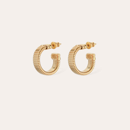 Pendientes Milo mini dorados
