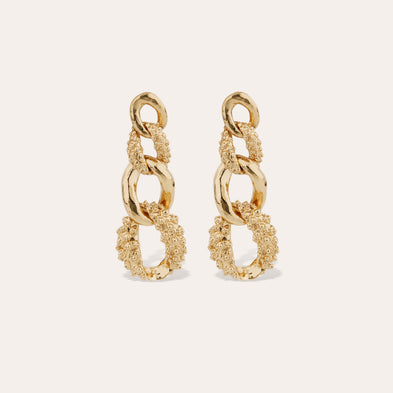 Boucles d'oreilles Almara dorées