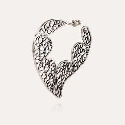 Boucles d'oreilles Paule argentées