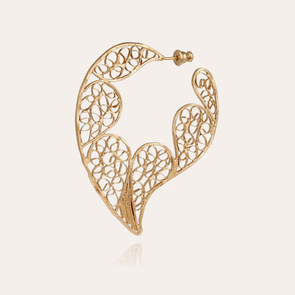 Boucles d'oreilles Paule dorées
