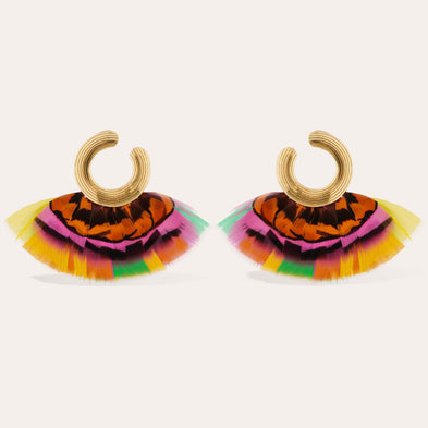 Boucles d'oreilles Positano dorées