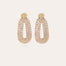 Pendientes Trevise con strass dorados
