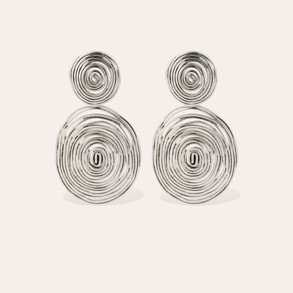 Large size Wave Earrings