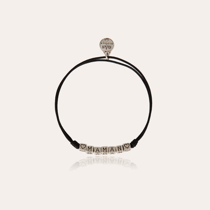 Pulsera «Mamá» plateada
