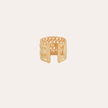 Goldfarbener Rafael-Ring