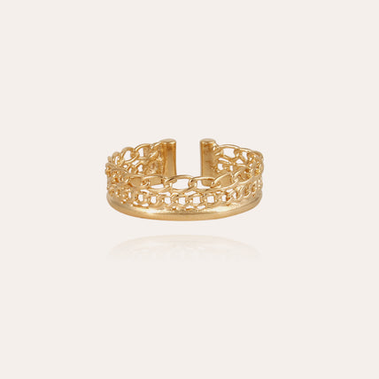Ring „Rafael“, kleines Modell, vergoldet