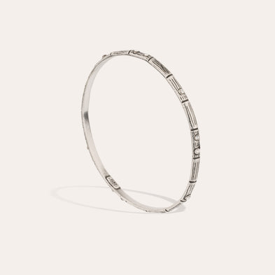 Pulsera Bambini con pedrería plateada