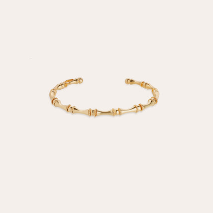 Bracelet Bambou jonc mini doré