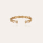 Pulsera rígida Bambou dorada