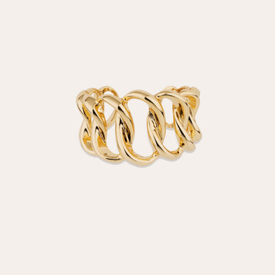 Pulsera Bronx dorada