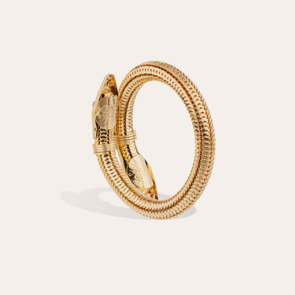 Gold Cobra Bracelet