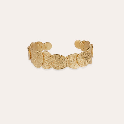 Bracelet jonc Eclipse doré