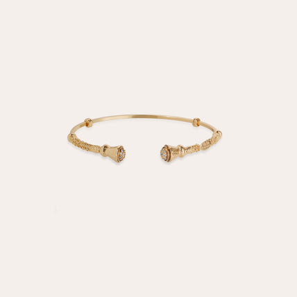 Épique rhinestone large size bracelet