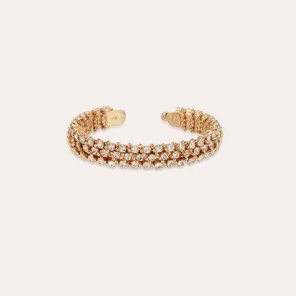 Bracelet Izilda strass doré