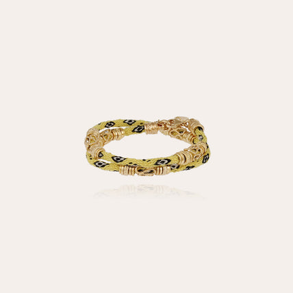 Bracelet Lima double doré