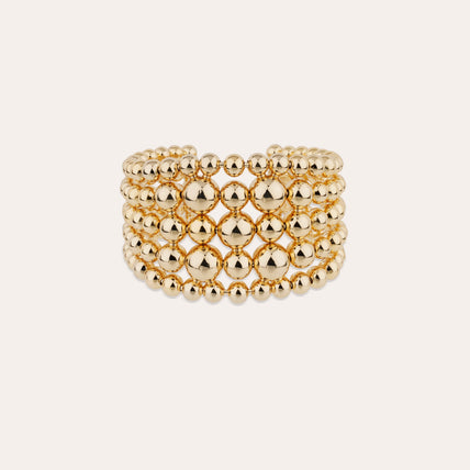 Bracelet Multiperla doré