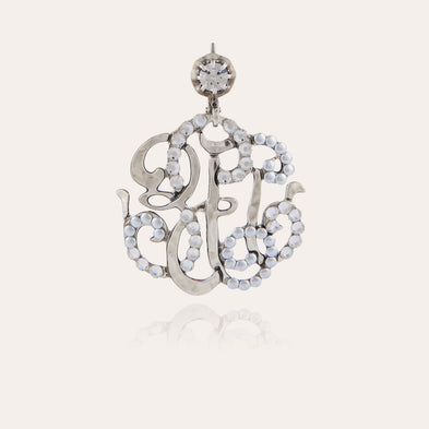 Boucles d'oreilles Arabesque petit modèle argentées