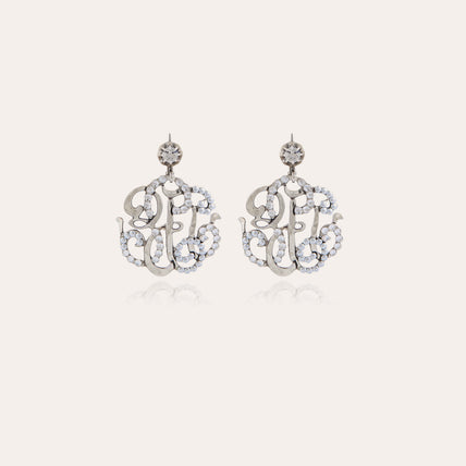Pendientes «Arabesque» de small size , plateados