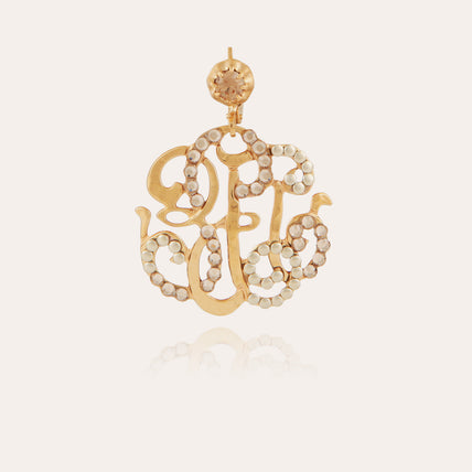 Pendientes «Arabesque» de small size , dorados