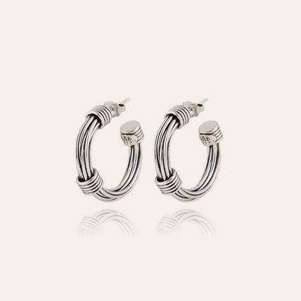 Pendientes de aro Ariane « small size » en plata