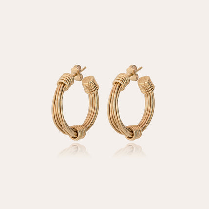 Pendientes de aro Ariane « small size » dorados