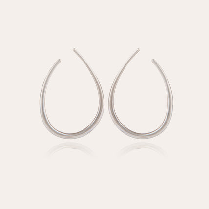 Silver Bobo Earrings