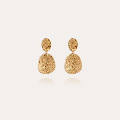 Boucles d'oreilles Eclipse petit modèle dorées