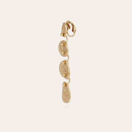 Boucles d'oreilles Eclipse 4 rangs