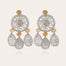 Fanfaria Earrings small size , Gold-Plated